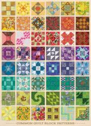 Cobble Hill 40048 - Common Quilt Blocks - 1000 db-os puzzle (40048)