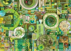 Cobble Hill 40059 - The Rainbow Project - Green - 1000 db-os puzzle (40059)