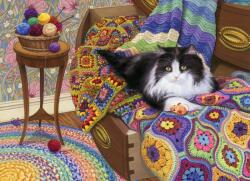 Cobble Hill 40145 - Comfy Cat - 1000 db-os puzzle (40145)