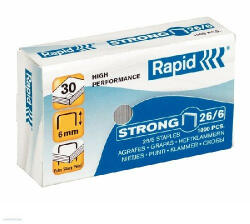 RAPID Fűzőkapocs Rapid Strong 26/6 horganyzott, 1000db/doboz (24861400)