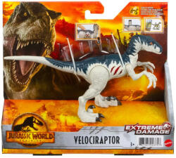 Mattel Jurassic World Extreme Damage Dinozaur Velociraptor (MTGWN13_GWN14) - ejuniorul Figurina