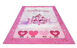 Hilal Zenit Gyerek Szőnyeg 38890 Pink (Rózsaszín) 130x180cm