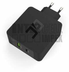 Green Cell 45W USB (5V 2.4A) USB-C (5V 3A 9V 3A 12V 3A 20V 2.25A) notebook/laptop hálózati töltő/adapter gyári (GRCCHAR10)