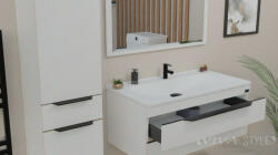 TMP cabinets VOX fehér fali függesztett fürdőszobai ÁLLÓSZEKRÉNY - 160 x 38 cm (00401083)