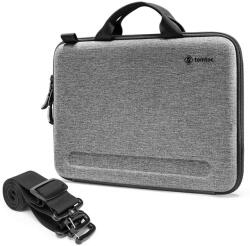 tomtoc Geanta pentru Macbook Pro 16 si iPad Pro 12.9 - Tomtoc FancyCase Laptop Shoulder Bag (A25F2G2) - Gray - primeshop