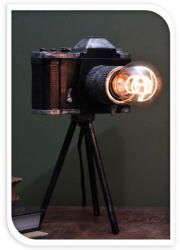 Home Styling Collection Lampa de masa, Camera industriala, 27 cm (HX9400030)
