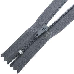 Spirál cipzár RT0 zárt 3S0 autolock 50 cm - Szürke 312