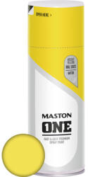 Maston Lac spray Maston ONE galben satinat 400 ml