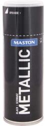 Maston Lac acrilic spray Maston negru metalic 400 ml