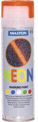 Maston Vopsea spray NEON pentru marcaj Maston orange 500 ml
