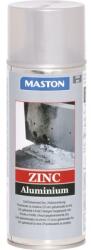 Maston Vopsea spray zinc/aluminiu pentru metal Maston gri argintiu 400 ml