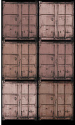 Marburg Fototapet vlies Smart Art Easy 47216 aspect industrial roșu-maro 159x270 cm (47216)
