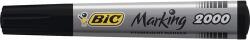 BIC Marker permanent Bic 2000 negru, vârf de scriere în formă rotunjită