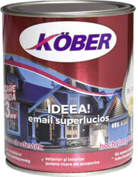 Ideea Email superlucios Ideea Köber gri antracit RAL 7016 0, 75 l
