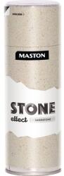 Maston Vopsea spray cu efect de piatră naturală Maston bej nisipiu 400 ml