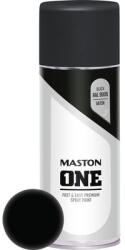 Maston Lac spray Maston ONE negru satinat 400 ml