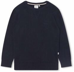 HUGO BOSS gyerek pamut pulóver sötétkék, könnyű - sötétkék 150