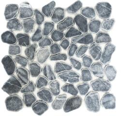  Mozaic pietre XKS 402 negru 31, 5x31, 5 cm