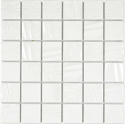  Mozaic piscină CG KN5 Quadrat Kanran alb 29, 5x29, 5 cm