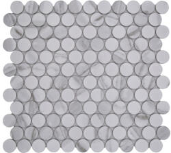 Mozaic piscină ceramic CRG alb mat 31, 2x33 cm