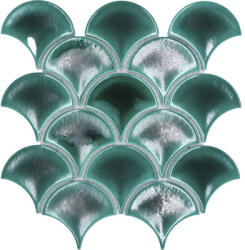  Mozaic piscină ceramic FS IC5 verde 25, 9x27, 3 cm