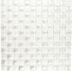 Mozaic sticlă XCM 8LU90 alb 29, 8x29, 8 cm