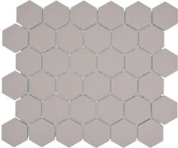 Mozaic piscină ceramic CU HX117 gri mat neglazurat 32, 5x28, 1 cm