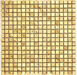 Mozaic XAM 47 Quadrat mix gold 30x30 cm