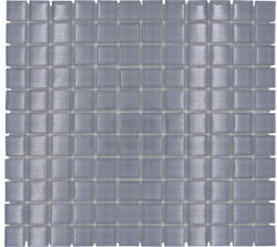 Mozaic piscină sticlă XCM 8021 gri 30, 2x32, 7 cm