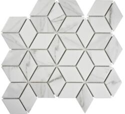 Mozaic piscină ceramic CIM POV CR alb 26, 6x29, 55 cm
