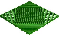  Dală din plastic, sistem click, 40 x 40 cm, verde
