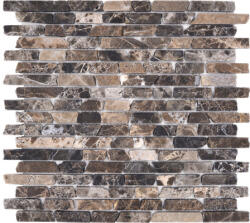Mozaic piatră naturală MOS BRICK 476 maro 30, 5x32, 2 cm