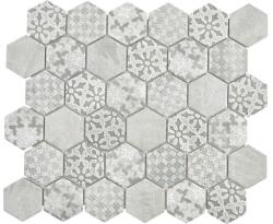 Mozaic piscină Curio G hexagon gri 32, 5x28, 1 cm