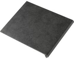 Placă treaptă Glimmer negru 24, 5x32 cm