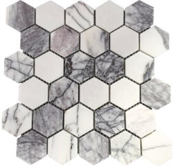  Mozaic piatră naturală Lilac Hexagon polișat 28, 3x32, 5 cm