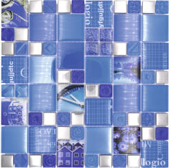  Mozaic XCM MC549 silver blue 29, 8x29, 8 cm