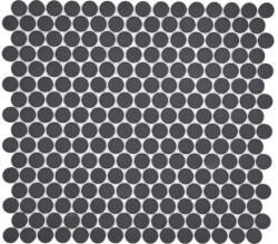 Mozaic piscină ceramic CU K289 negru mat neglazurat 31, 5x29, 4 cm