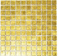 Mozaic sticlă XCM 8GO15 auriu 30x30 cm