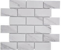 Mozaic piscină ceramic CIM BR CR alb mat 29, 55x29, 1 cm
