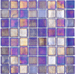  Mozaic piscină sticlă VP55385PUR albastru 31, 6x31, 6 cm