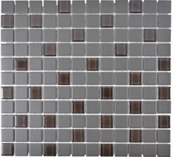 Mozaic piscină ceramic CU G110 maro mat neglazurat 32, 7x30, 2 cm
