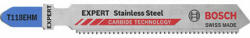 Bosch Expert T 118 EHM Stainless Steel, 83 mm dekopír fűrészlap fémhez (2608900562)