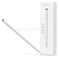 DEVIA IPAD Air 13 (2026) / Air 11 (2026) érintő ceruza kapacitív, mágneses + póthegy, FEHÉR Apple Pencil kompatibilis (ST365164) (ST365164)