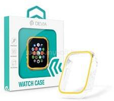 DEVIA ST365379 Apple Watch 44mm arany szilikon védőtok (ST365379) (ST365379)