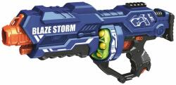 Zapp Toys Pistol cu 12 bile din burete, Blaze Storm, Zapp Toys, Albastru