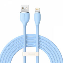  USB Lightning töltőkábel Baseus Jelly 2.4A 2M - Kék