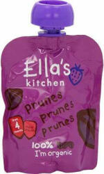 Ella S Kitchen Piure de prune naturale Bio organic, 70 g, Ella s Kitchen