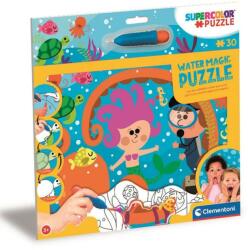 Clementoni Water Magic Puzzle 30 db Supercolor - A mélytenger (22709)