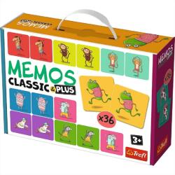 Trefl Classic&Plus Memóriajáték 36 db - Mozogj és játssz (02271)