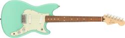 Fender 0144013573 Fender Player Duo Sonic, Pau Ferro Fingerboard, Sea Foam Green elektromos gitár (0144013573)